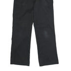 DICKIES Mens Polyester Blend Black Classic Straight Trousers W31 L31 Workwear