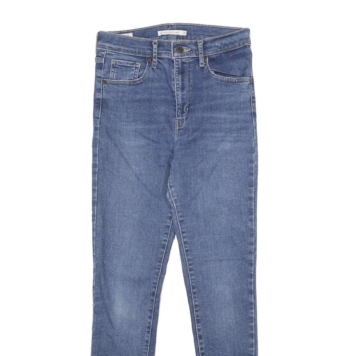 LEVI'S Mile High Super Skinny Big E Womens Jeans Blue Slim Skinny Denim W28 L30