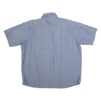 WRANGLER Mens Plain Shirt Blue XL