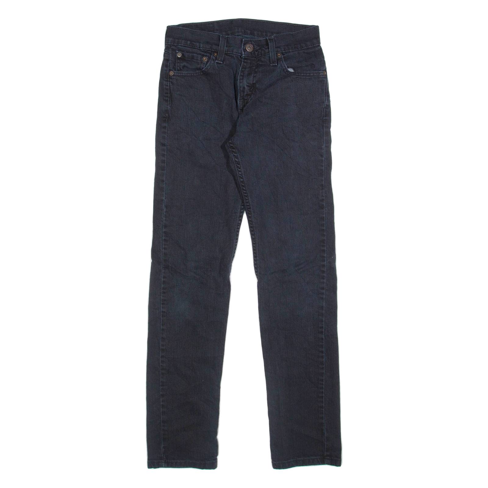 LEVI'S 511 Jeans Mens Black Slim Straight W26 L30