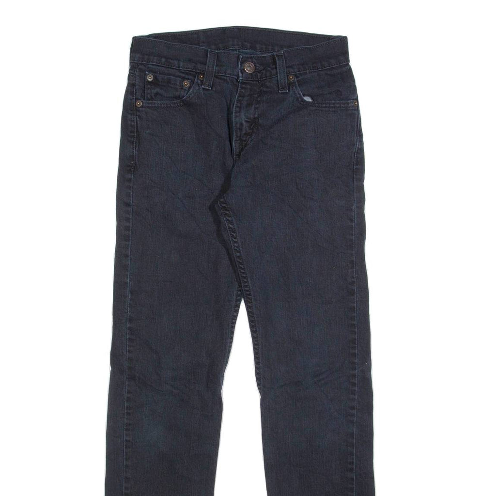 LEVI'S 511 Jeans Mens Black Slim Straight W26 L30