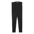 LEVI'S Womens Black Slim Skinny Denim Dark Zip W26 L29 Stretch Cotton Blend