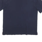 TOMMY HILFIGER Mens Navy Blue Polo Shirt Short Sleeve XL Classic Fit Crest