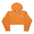 ELLESSE Womens Orange Cropped Hoodie S Casual Drawstring Hood Sweatshirt