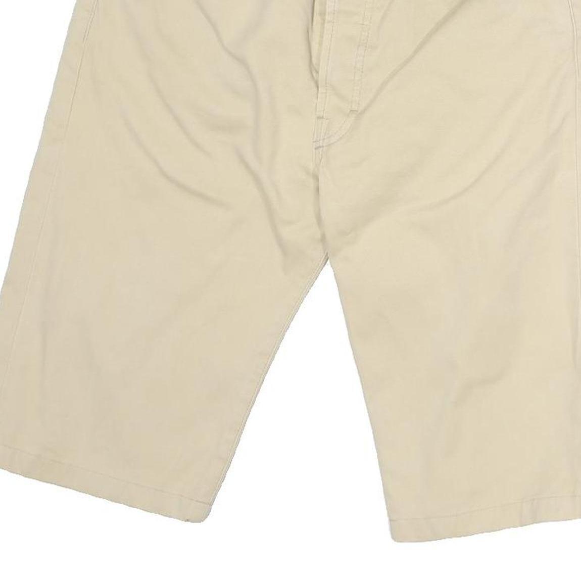 DIESEL Mens Shorts Beige Casual Plain M W30 Cotton Comfortable Stylish