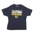 CHAMPION Mens Navy Blue California Golden Bears Graphic T-Shirt XL Crew Neck