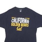 CHAMPION Mens Navy Blue California Golden Bears Graphic T-Shirt XL Crew Neck