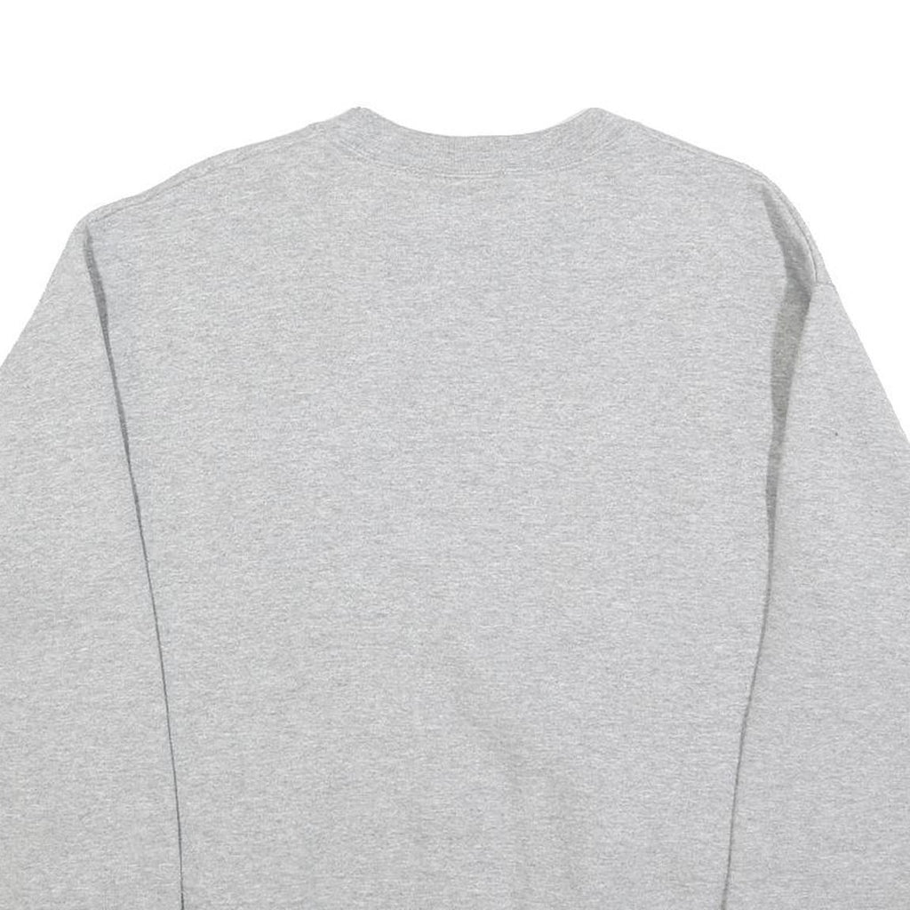 NFL Mens Grey Believe In Blue Crew Neck M American Football Sweatshirt