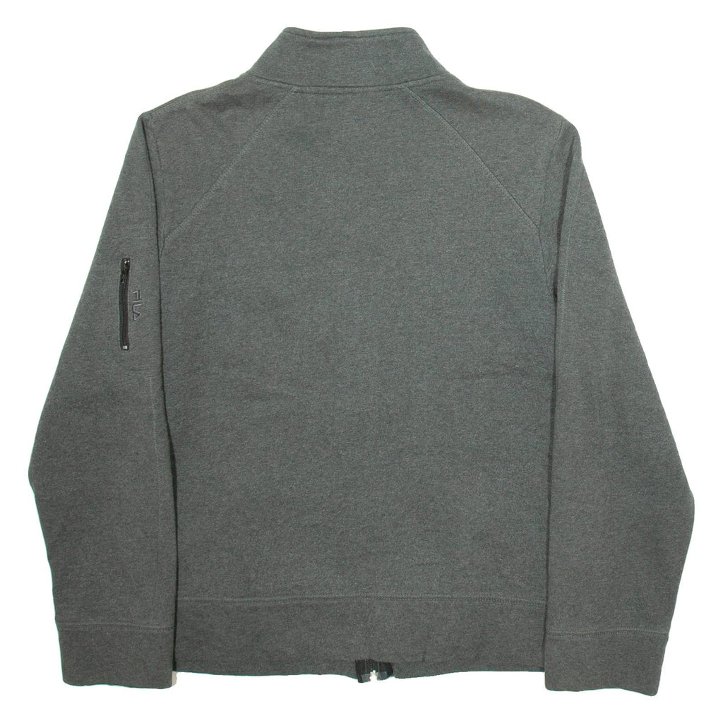 FILA Full Zip Mens Sweatshirt Grey L