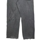 DICKIES Mens Regular Fit Grey Denim Jeans W38 L32 Casual Cotton Blend Zip