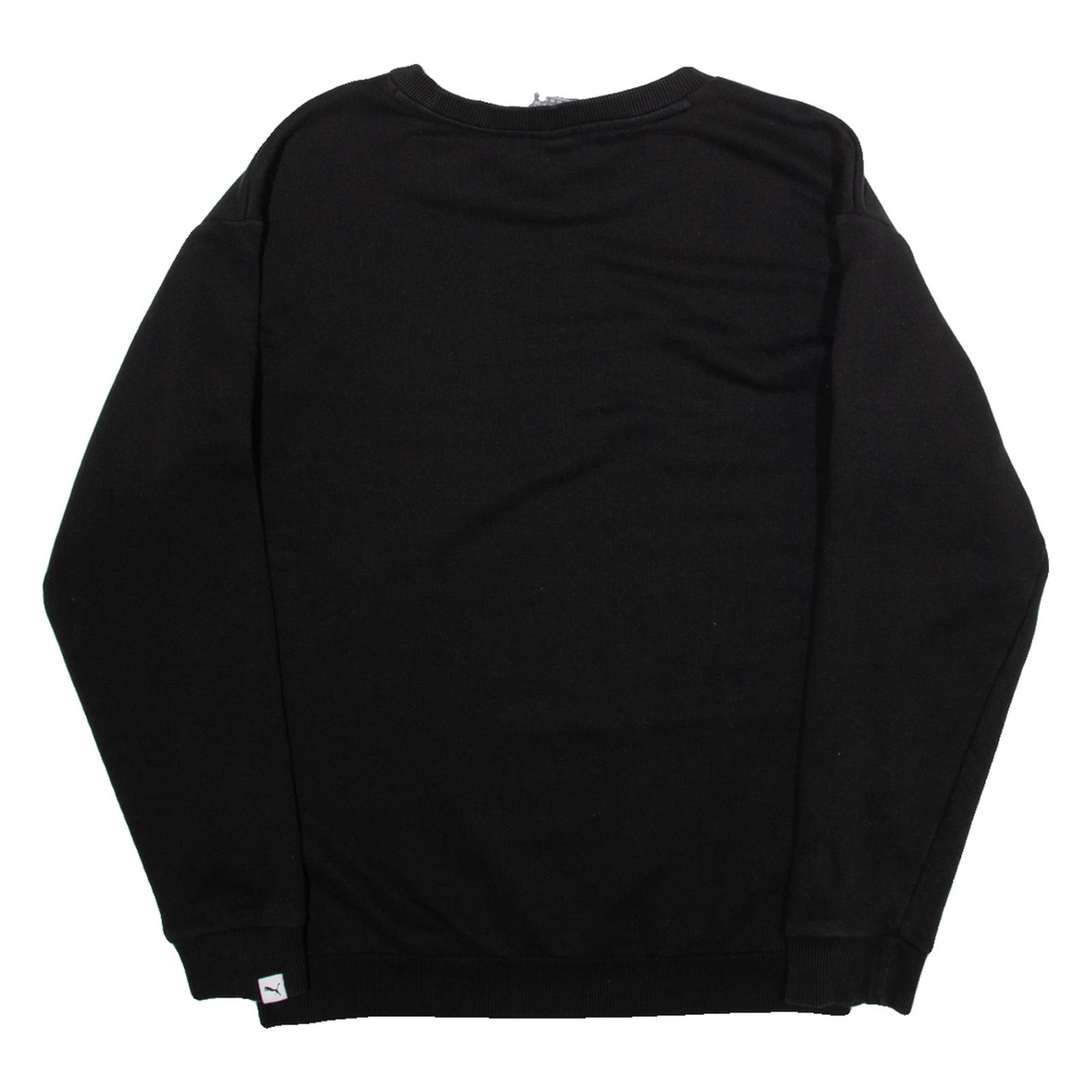 PUMA Womens Sweatshirt Black UK 8