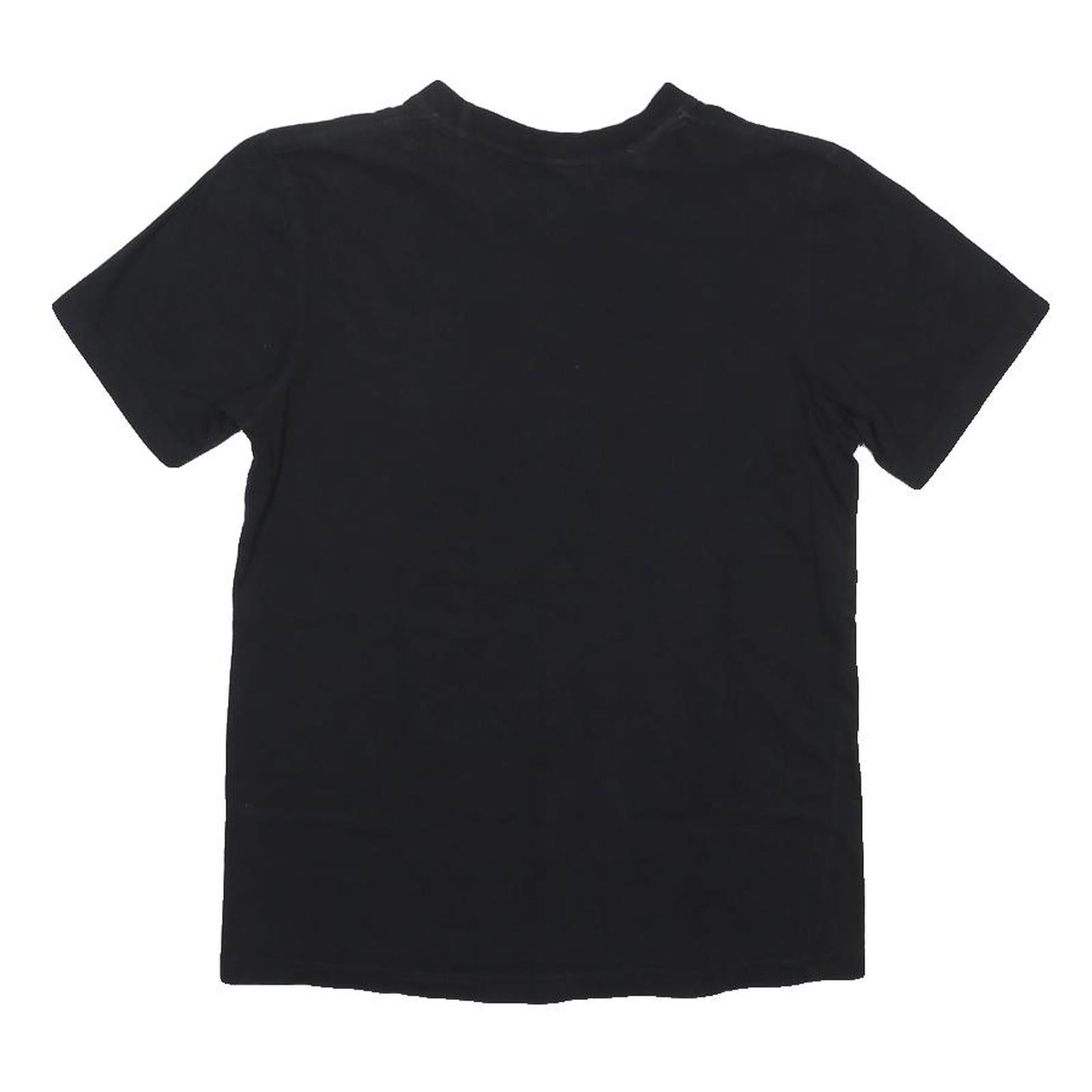 FILA Womens Black Graphic T-Shirt S Short Sleeve Crew Neck Cotton Blend