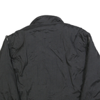 HOT SPICES Womens Black Reversible Zip Jacket L Polyester Blend Plain