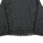 HOT SPICES Womens Black Reversible Zip Jacket L Polyester Blend Plain