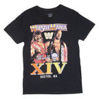 Wrestlemania Boston Ma Mens T-Shirt Black USA S