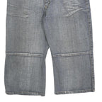 COMET Mens Shorts Blue Denim Casual M W34