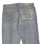 COMET Mens Shorts Blue Denim Casual M W34