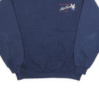 LIFESIGNS Mens Navy Blue Crew Neck XL United States Air Force Embroidered
