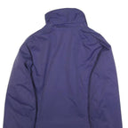 SALOMON Womens Purple & Green Outdoor Jacket L Polyester Zip Casual Lightweight