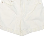 NY JEANS Womens Shorts White Casual Cotton Blend M W28 Pocketed Comfort