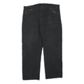 DICKIES Mens Jeans Black Regular Straight Denim W40 L28 Durable Workwear