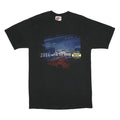WINNER'S CIRCLE Mens Black NASCAR Nextel Cup Series 2004 Graphic T-Shirt L Short