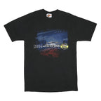 WINNER'S CIRCLE Mens Black NASCAR Nextel Cup Series 2004 Graphic T-Shirt L Short