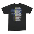 WINNER'S CIRCLE Mens Black NASCAR Nextel Cup Series 2004 Graphic T-Shirt L Short