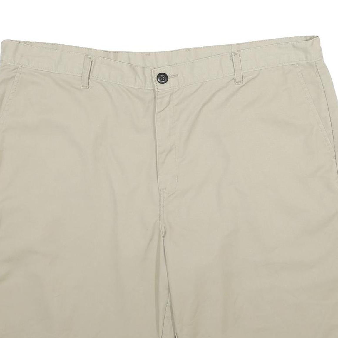 DICKIES Mens Shorts Beige Casual Plain 2XL W42 Workwear Relaxed Fit