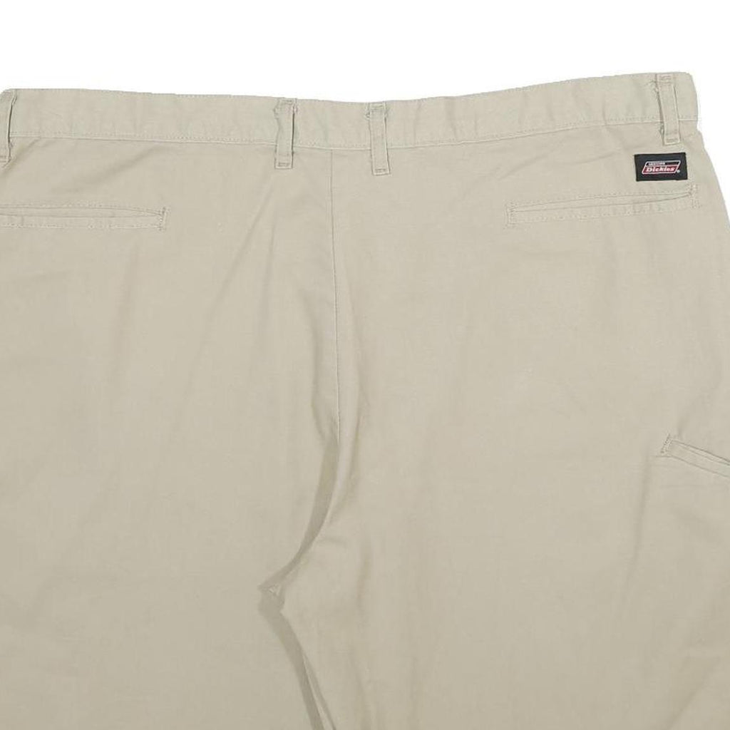DICKIES Mens Shorts Beige Casual Plain 2XL W42 Workwear Relaxed Fit