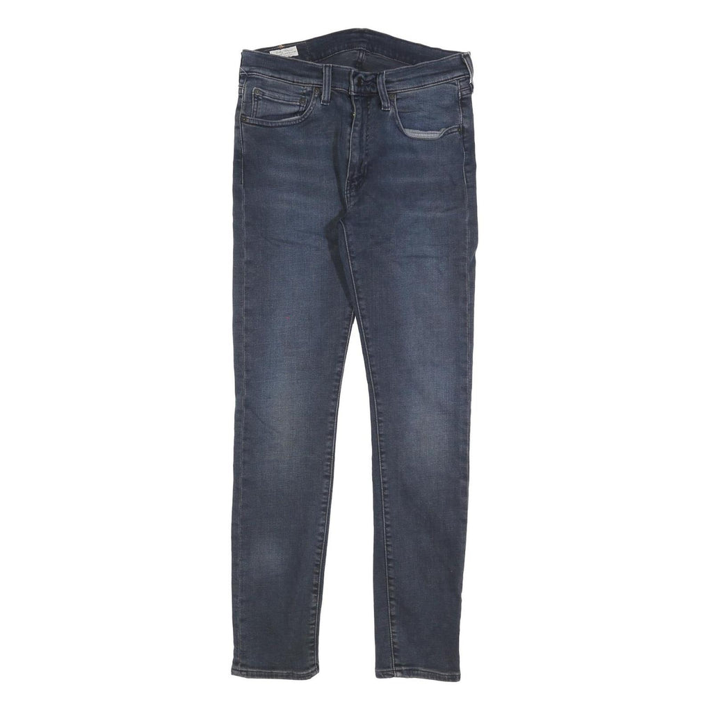 LEVI'S 519 BIG E Mens Jeans Blue Slim Skinny Denim Rinse W32 L32 Vintage Style