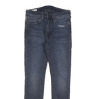LEVI'S 519 BIG E Mens Jeans Blue Slim Skinny Denim Rinse W32 L32 Vintage Style