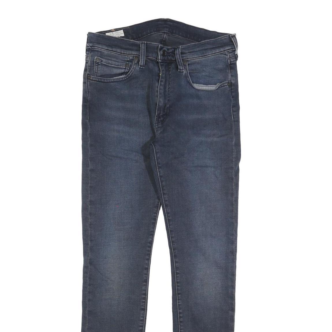 LEVI'S 519 BIG E Mens Jeans Blue Slim Skinny Denim Rinse W32 L32 Vintage Style
