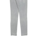 LEVI'S Womens Jeans Light Blue Slim Skinny Denim W26 L29 Zip Cotton Blend