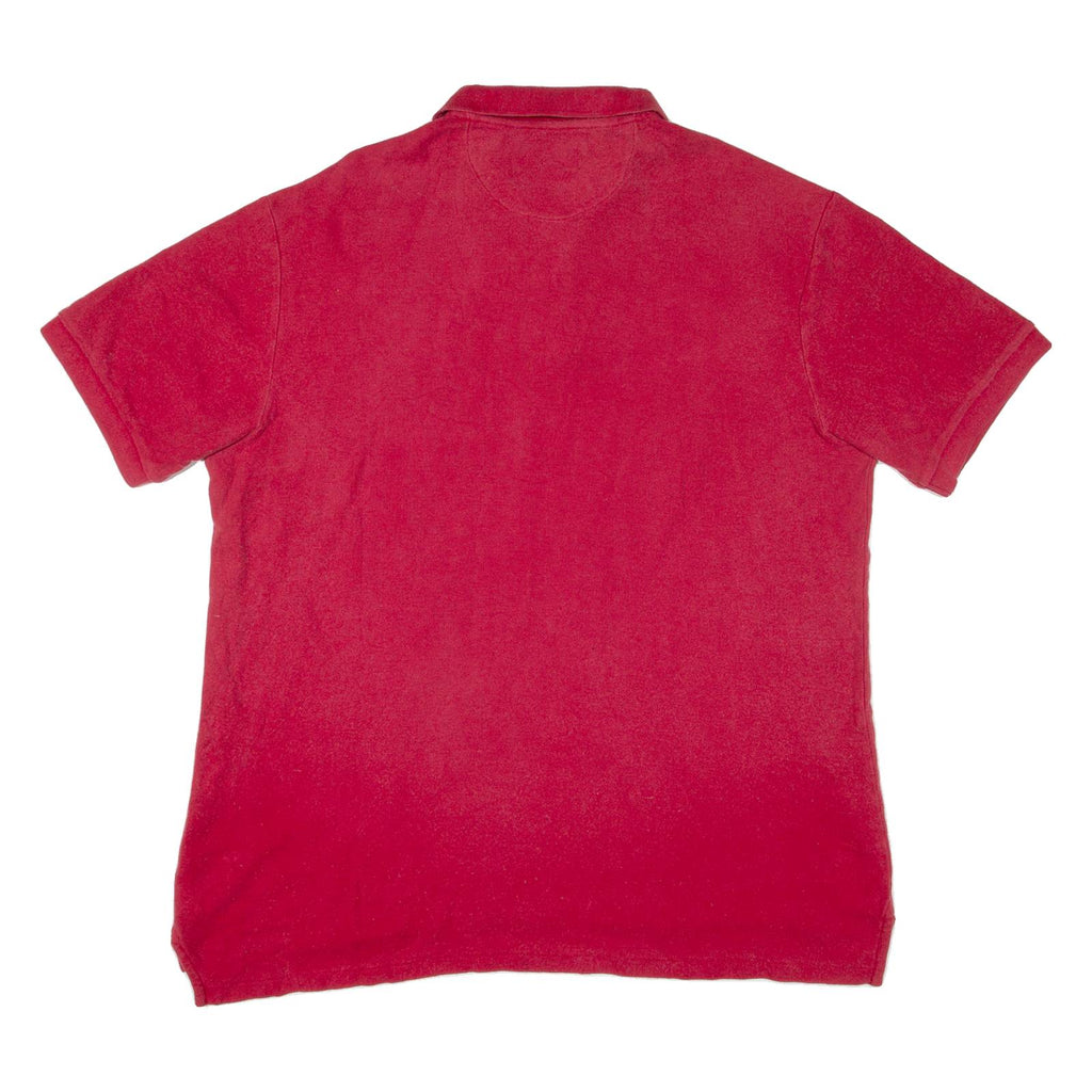 CHAPS Mens Polo Shirt Red XL