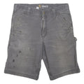 CARHARTT Mens Shorts Grey Casual M W32 Workwear Utility Relaxed Fit