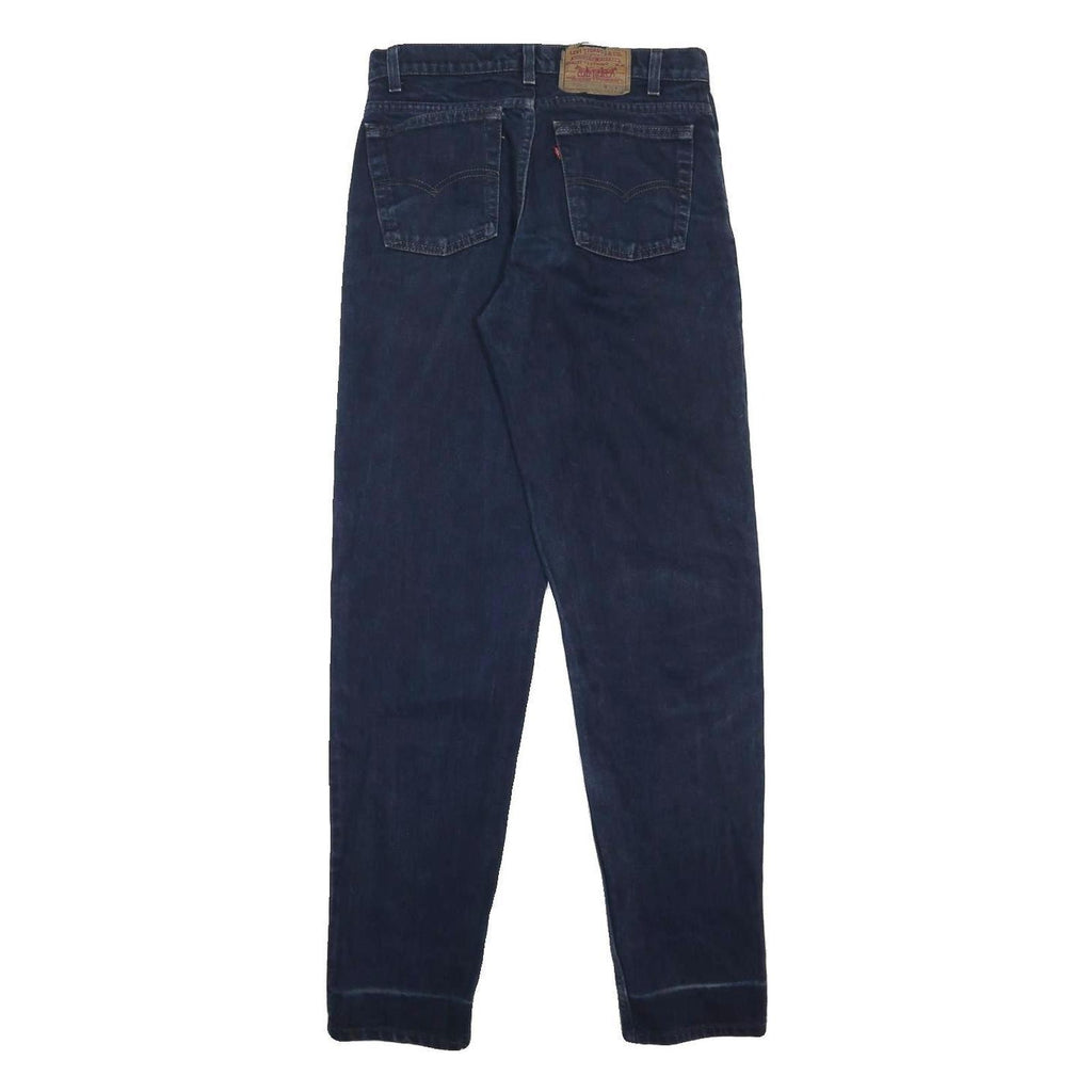 LEVI'S 550 Tapered Mens Jeans Blue Relaxed Cotton Denim W31 L34 Classic Zip