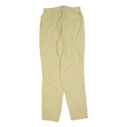 MAMMUT Womens Polyester Blend Regular Beige Cargo Trousers W28 L30 Outdoor Zip