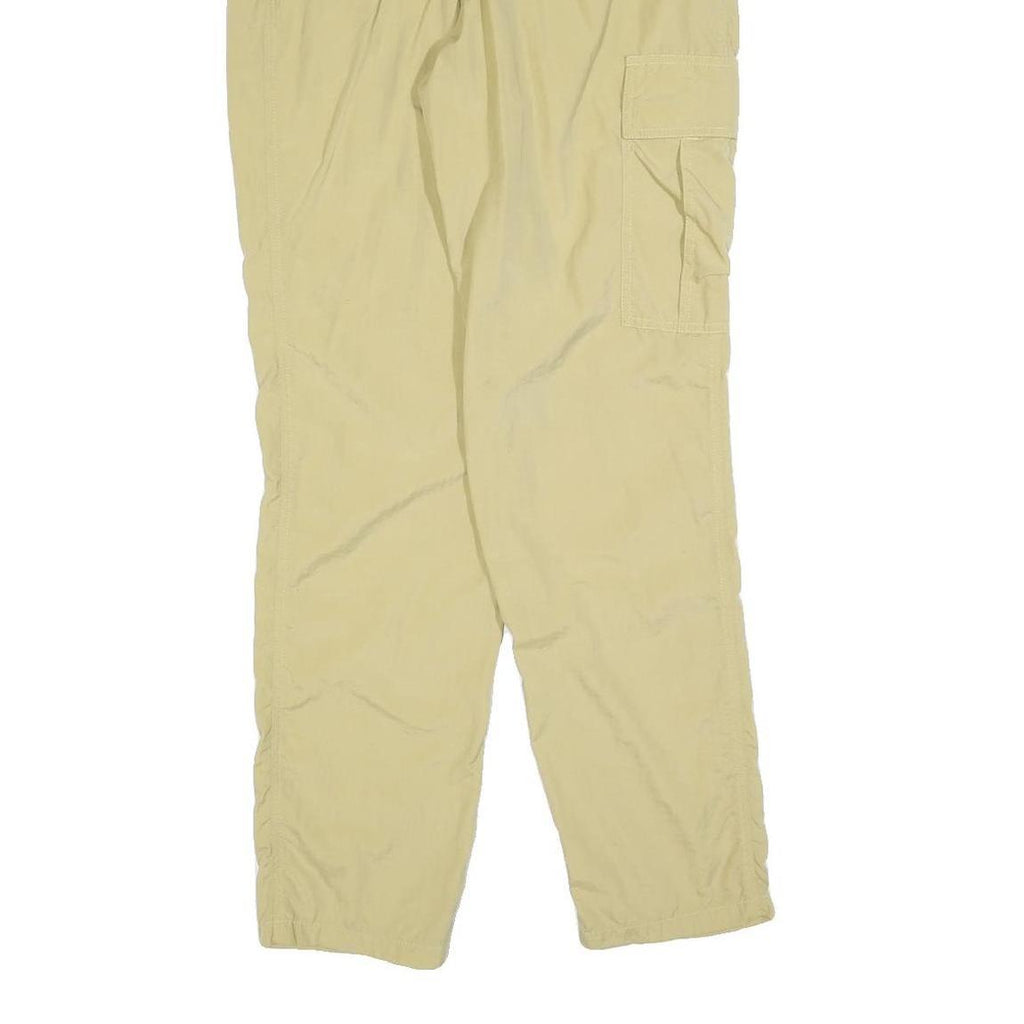 MAMMUT Womens Polyester Blend Regular Beige Cargo Trousers W28 L30 Outdoor Zip