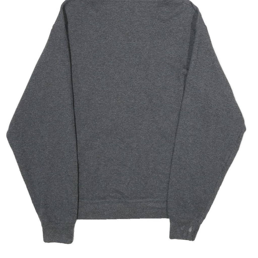 JERZEES Mens Grey Munster Mustangs Pullover Hoodie S Cotton Blend