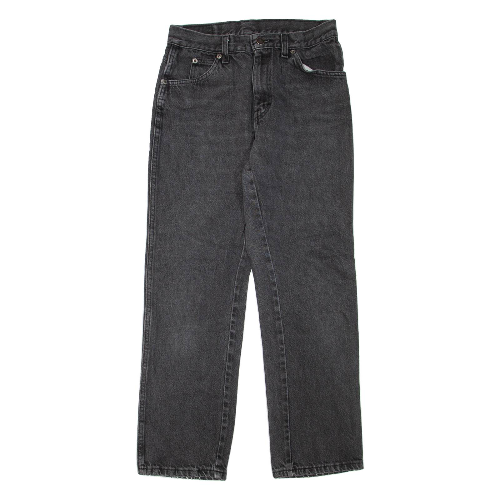 DICKIES Womens Jeans Grey Regular Straight W28 L29