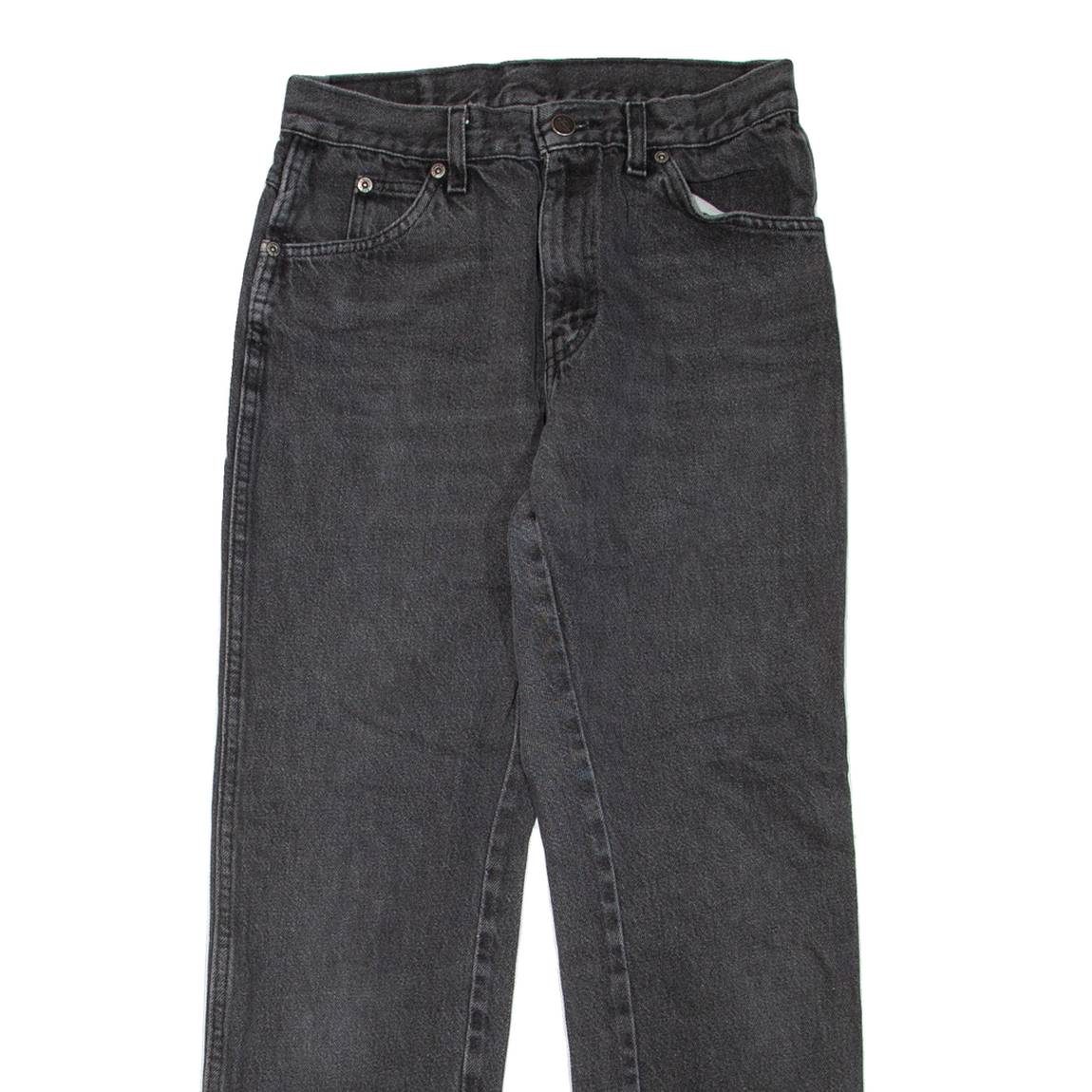 DICKIES Womens Jeans Grey Regular Straight W28 L29