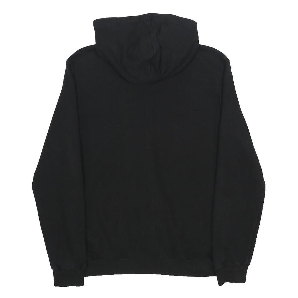 PUMA Mens Black Pullover Hoodie S Cotton Blend Sportswear Casual Zip Up