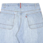 LEVI'S Mens Cotton Blend Light Blue Denim Casual Shorts XL W36 Worker Style