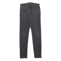 LEVI'S 512 LO-BALL Mens Jeans Black Slim Skinny Denim Medium W30 L30 Zip