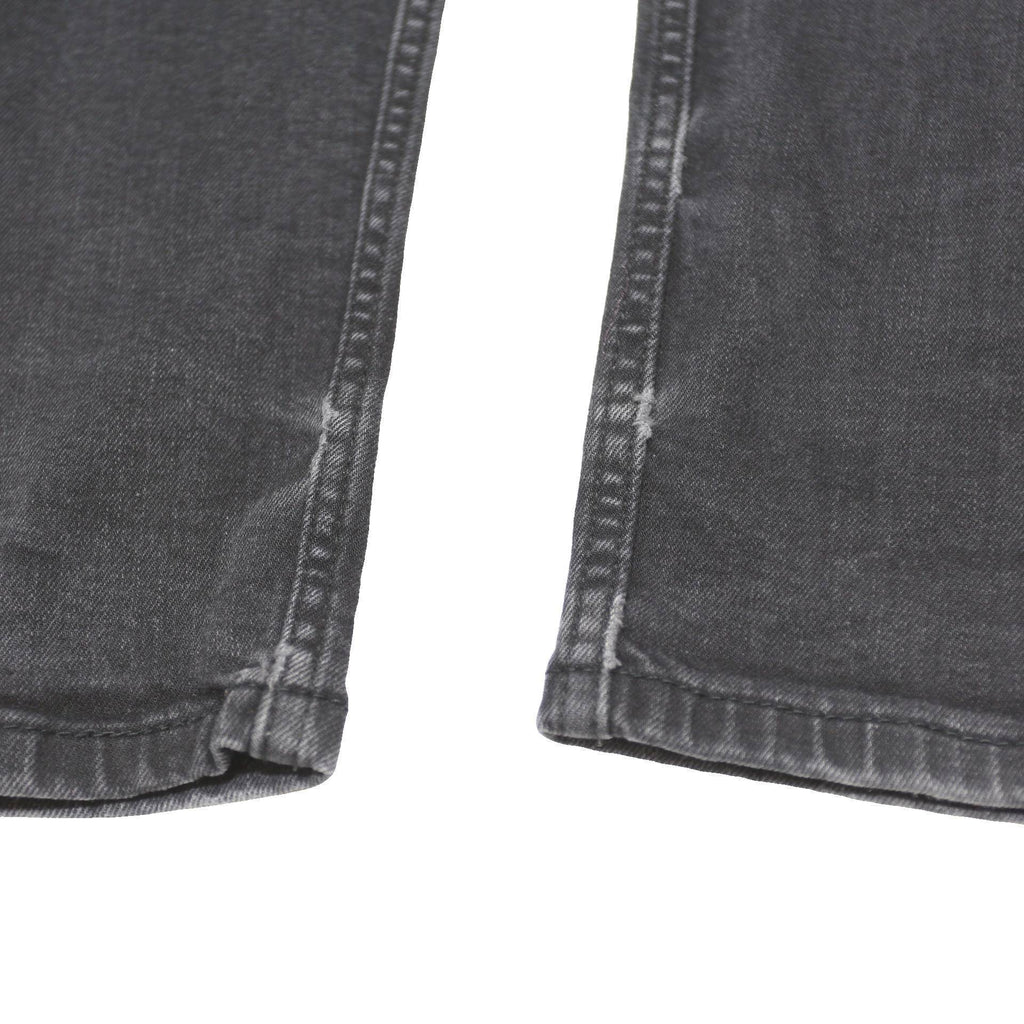 LEVI'S 512 LO-BALL Mens Jeans Black Slim Skinny Denim Medium W30 L30 Zip