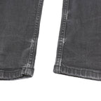 LEVI'S 512 LO-BALL Mens Jeans Black Slim Skinny Denim Medium W30 L30 Zip