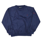 POLO RALPH LAUREN Mens Blue Navy Jacket XL Polyester Blend Plain Casual Stylish