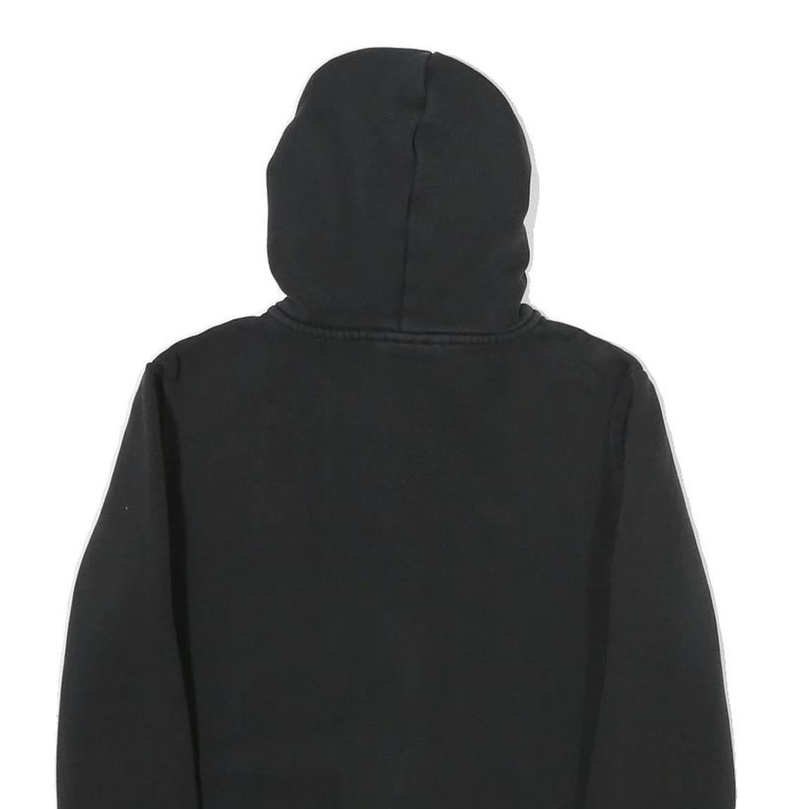 PUMA Womens Black Pullover Hoodie XS Cotton Full Zip Comfort Casual