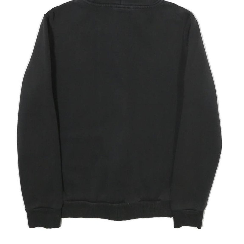 PUMA Womens Black Pullover Hoodie XS Cotton Full Zip Comfort Casual